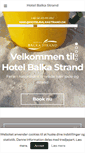 Mobile Screenshot of hotelbalkastrand.dk